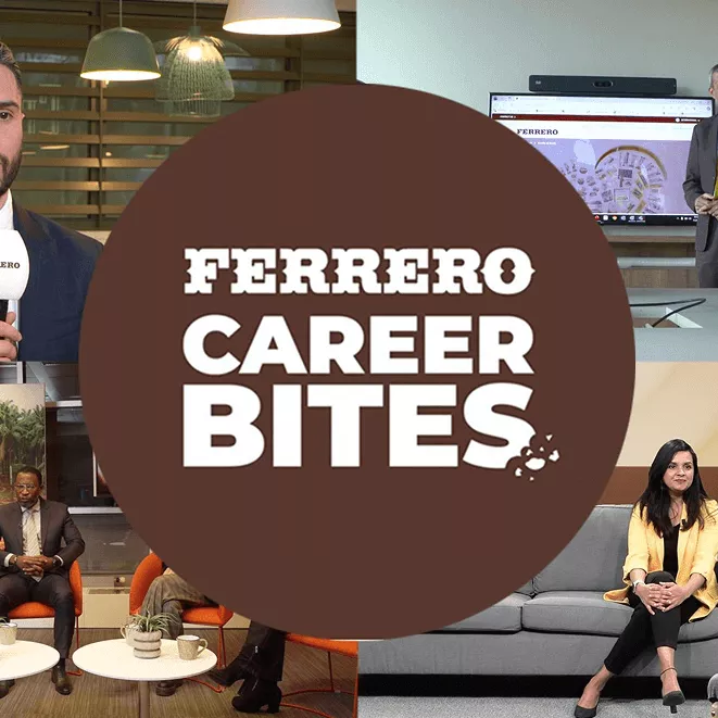 logo and people Ferrero Career Bites