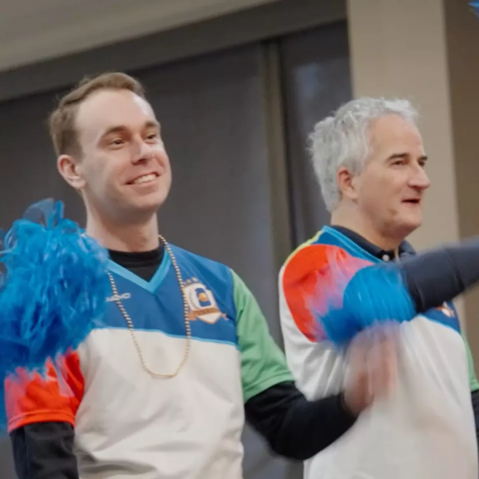 two fans 