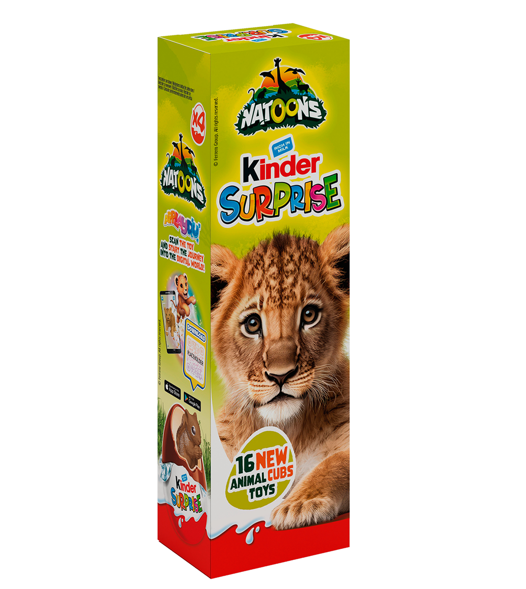 Kinder Surprise 80g (4 eggs)