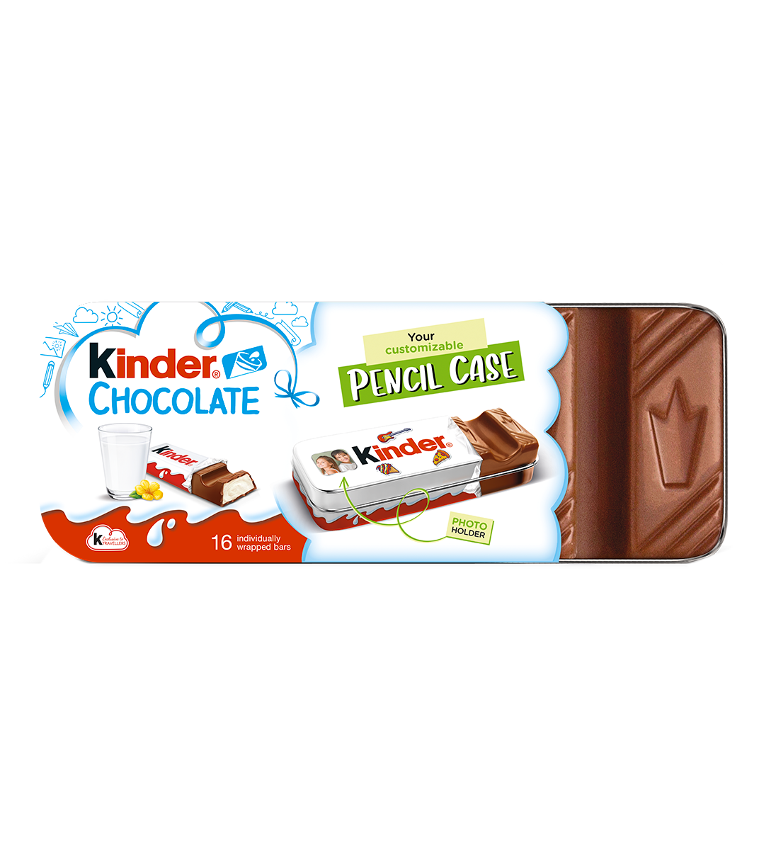 Kinder Chocolate Pencil Case