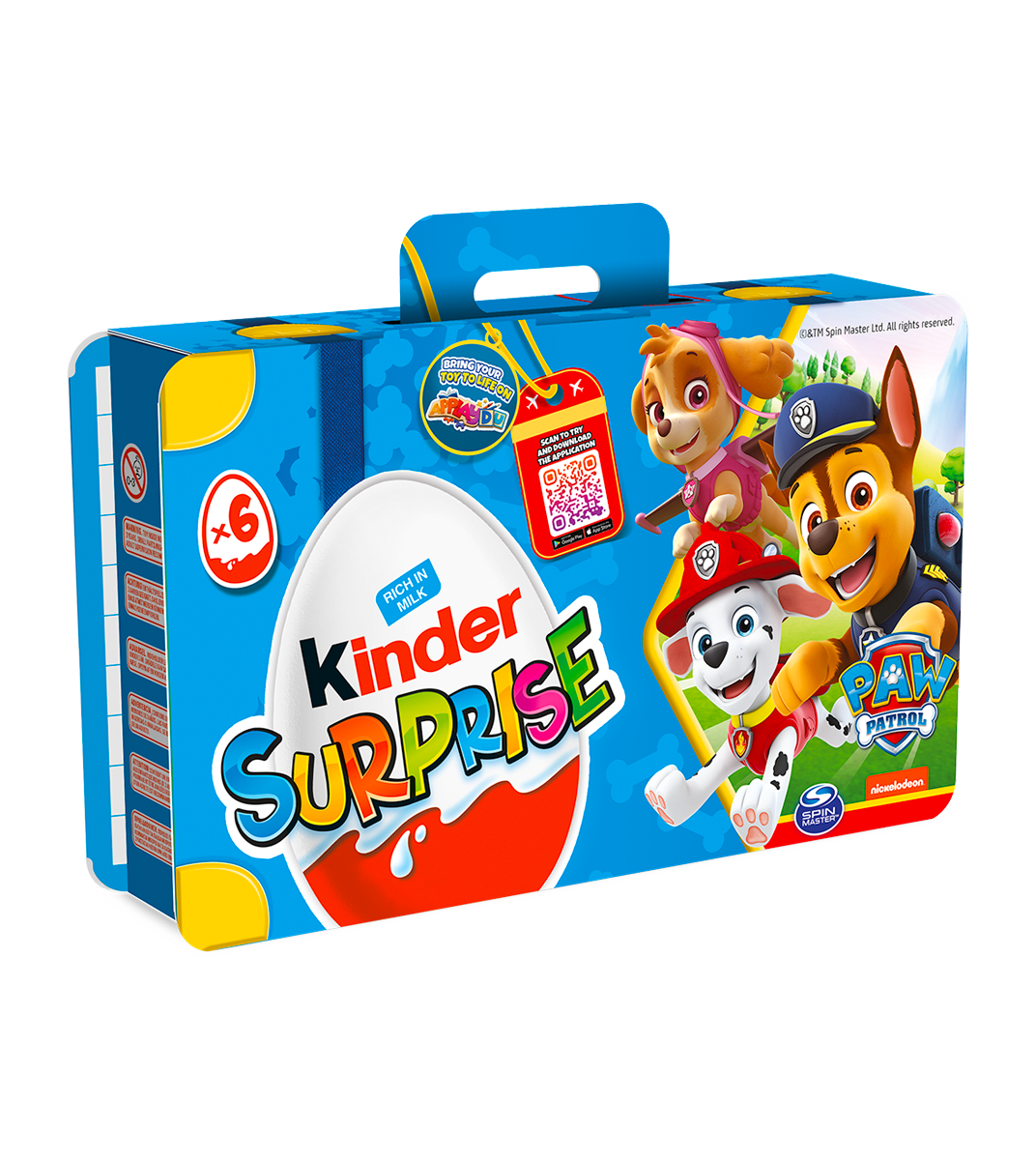Kinder Surprise Paw Patrol 120g (6 eggs)