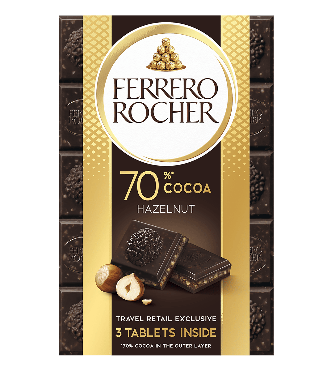 Ferrero Rocher Tablet Dark 270g Ferrero Rocher Tablet Dark 270g