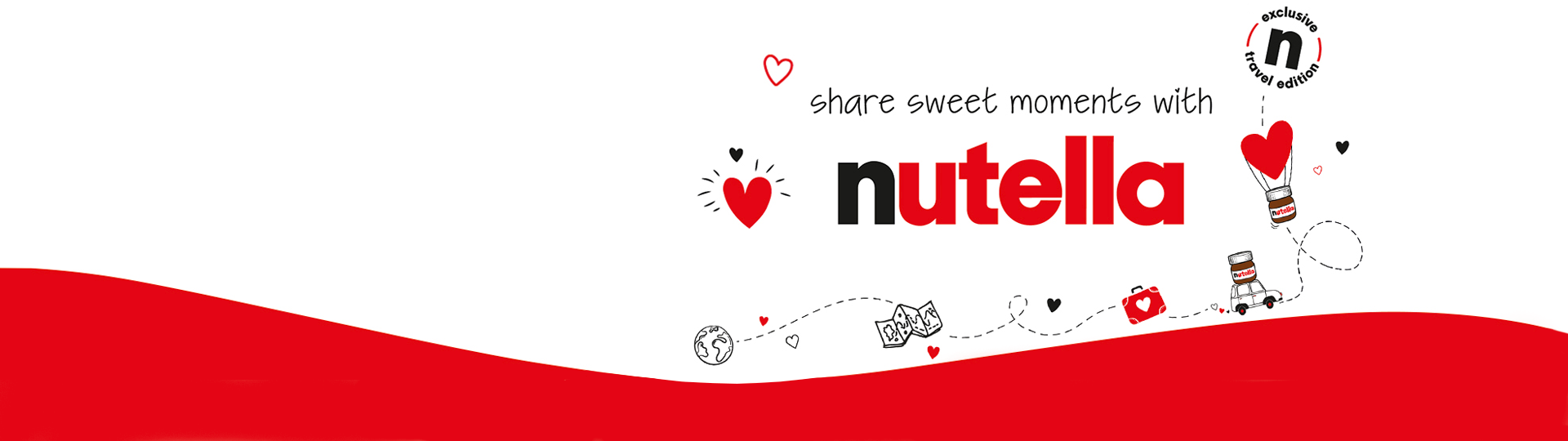 Share sweet moment with Nutella.