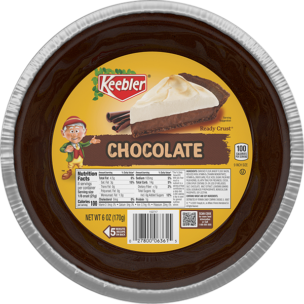 Keebler® Ready Crust® Chocolate Pie Crust Keebler