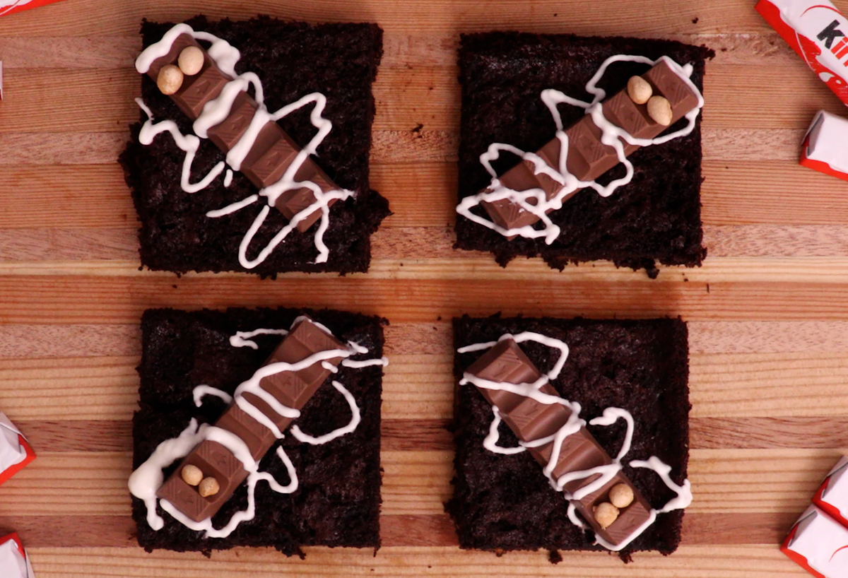 Brownies di Halloween con Kinder Cioccolato®