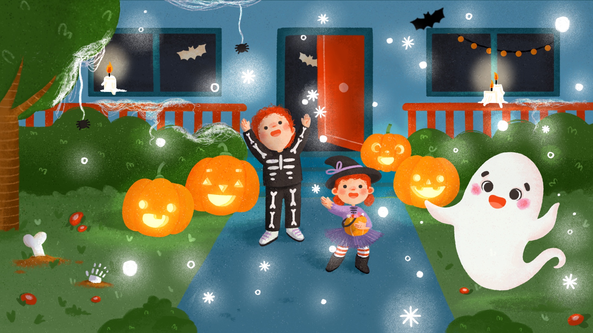 La Magia di Halloween nella città di Mezzanotte