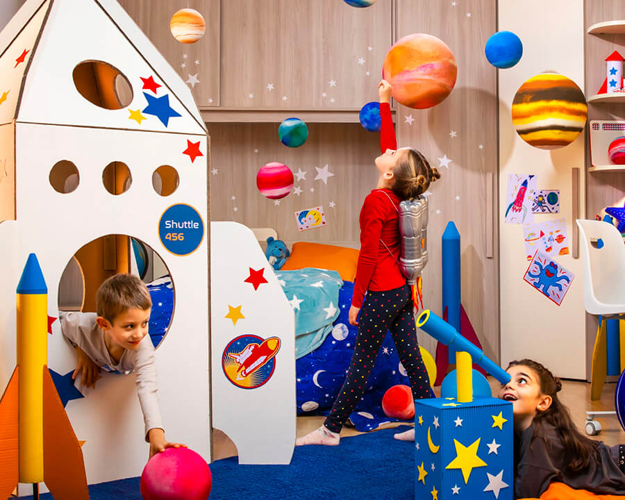 Trasforma la casa in un’astronave