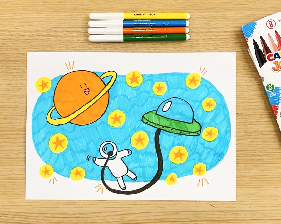 Un disegno spaziale