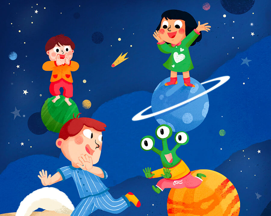 Scappa dall’alieno!