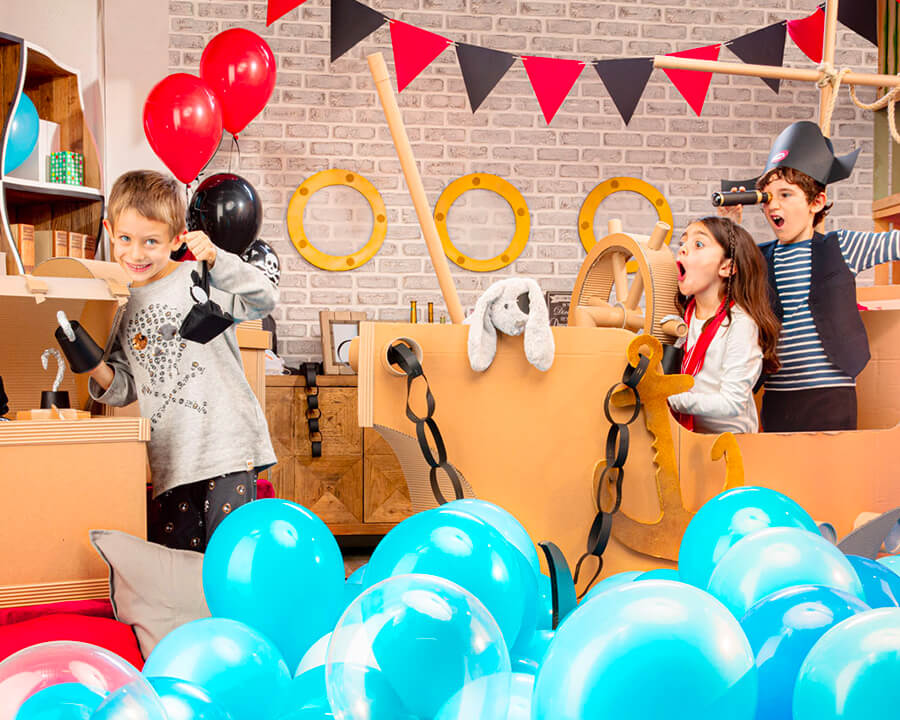 Trasforma la casa in un vascello pirata