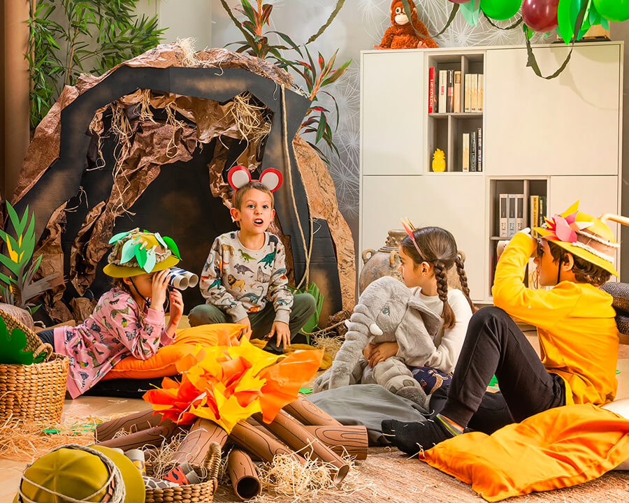 Trasforma la casa in una savana da esplorare