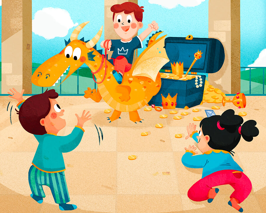 Conquista Il tesoro del drago