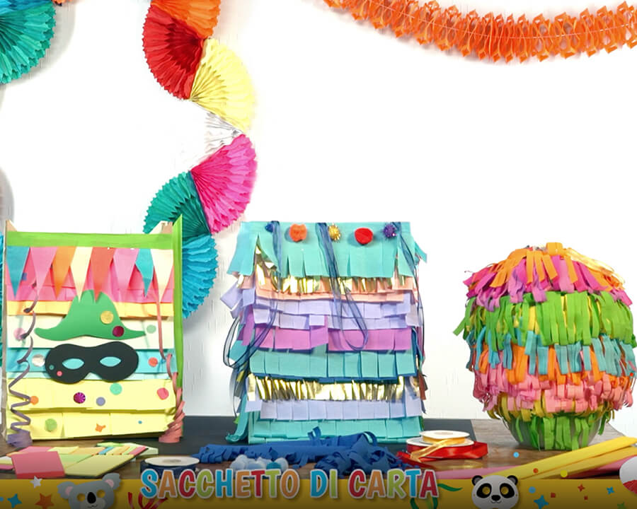 Pentolaccia fai da te con i prodotti Kinder®