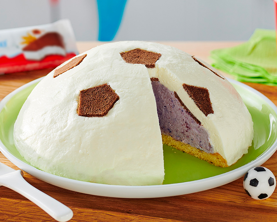 Torta dei campioni con Kinder Fetta a Latte