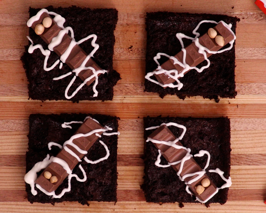 Brownies di Halloween con Kinder Cioccolato®