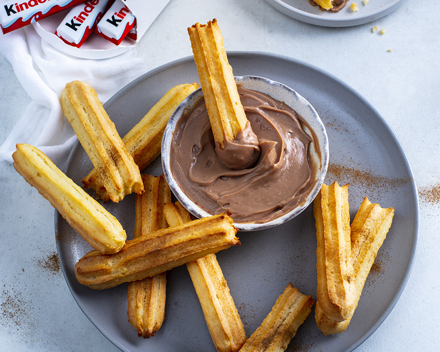 Churros con Kinder Maxi® Churros con Kinder Maxi®