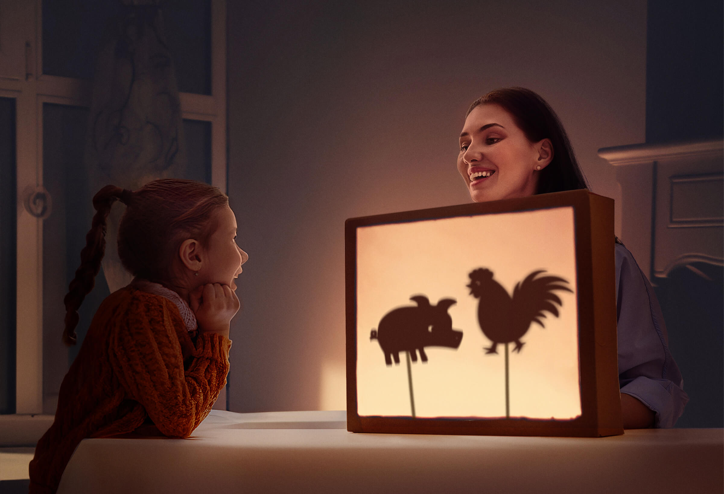 Metti in scena il tuo spettacolo delle ombre