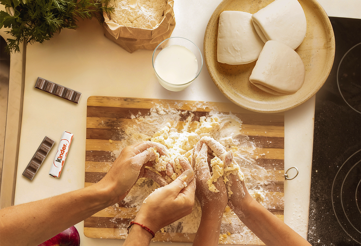 Soffici panini cinesi con Kinder Cioccolato 