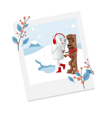 💛 kostenlose personalisierte Produkthülle von kinder Riegel anfordern + Gewinnspiel Polaroid Winter