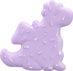 Mythical Dragon Cookie Purple