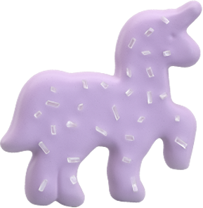 Unicorn Cookie - Purple