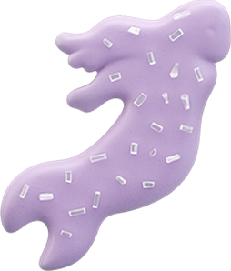 Mermaid Cookie - Purple