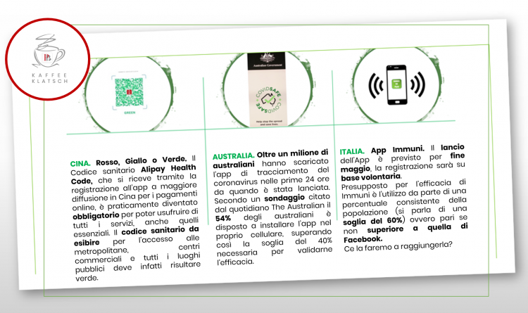 I Big Data a servizio del "Contact Tracing"