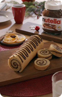 Biscotti Impronta con Nutella