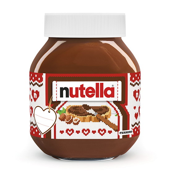 Nutella® 750g Jar pattern