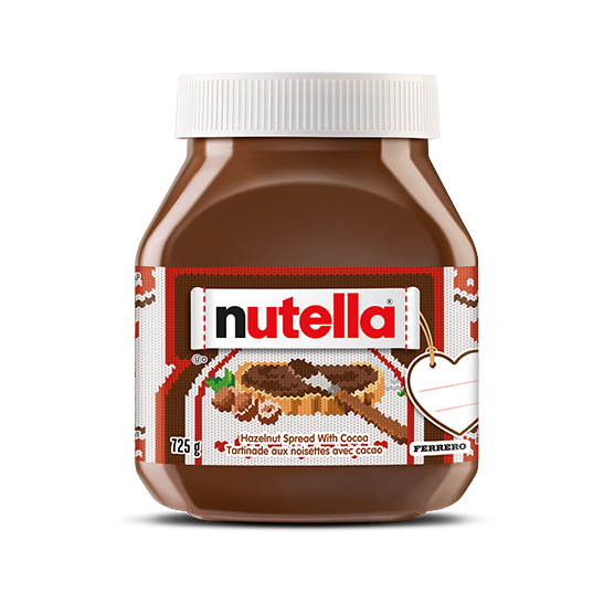 Nutella® 725g Jar Pattern 