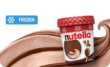 nutella Eis Weihnachts-Design-Edition
