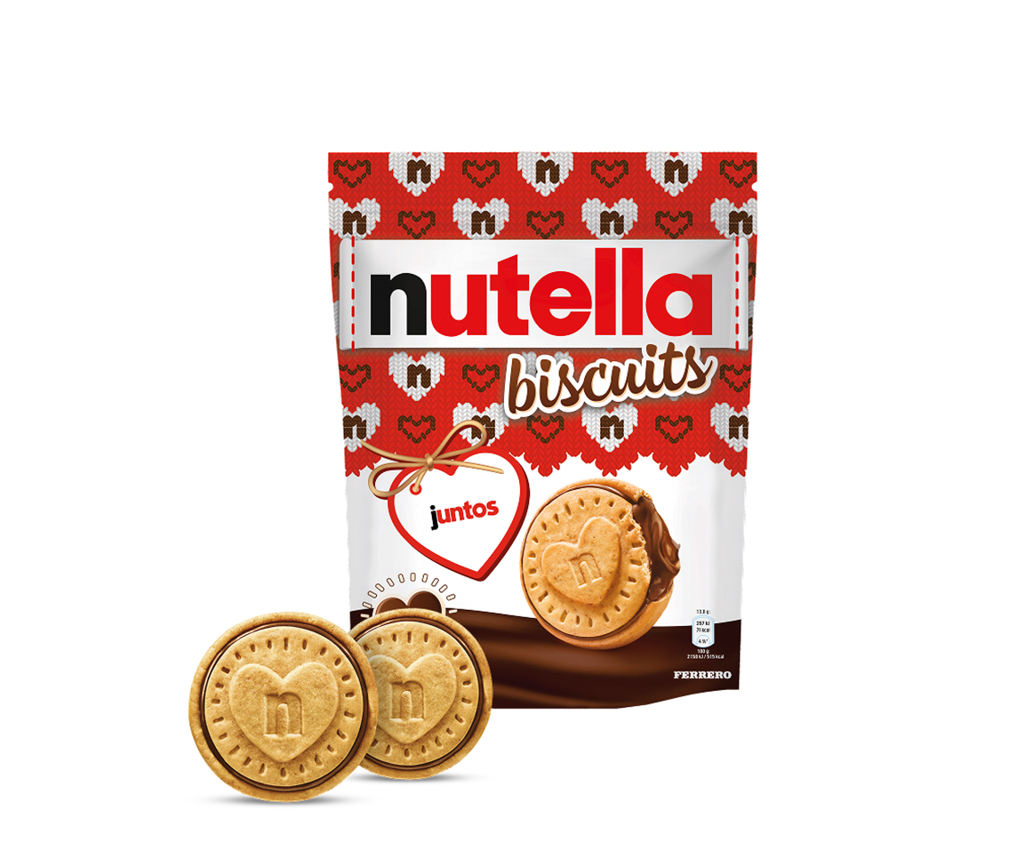 Edición navideña de Nutella Biscuits