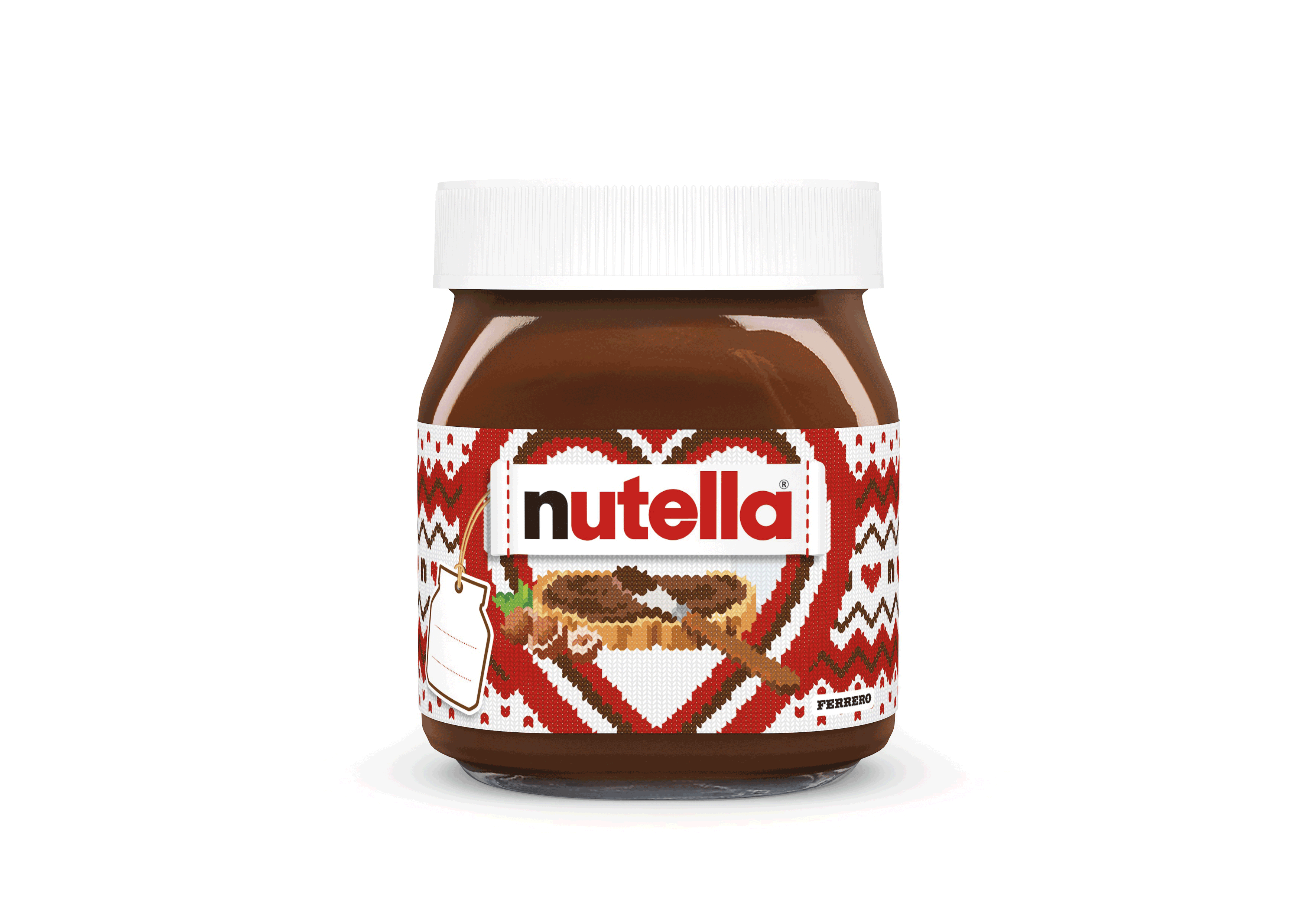Nutella® 350g Heart pattern