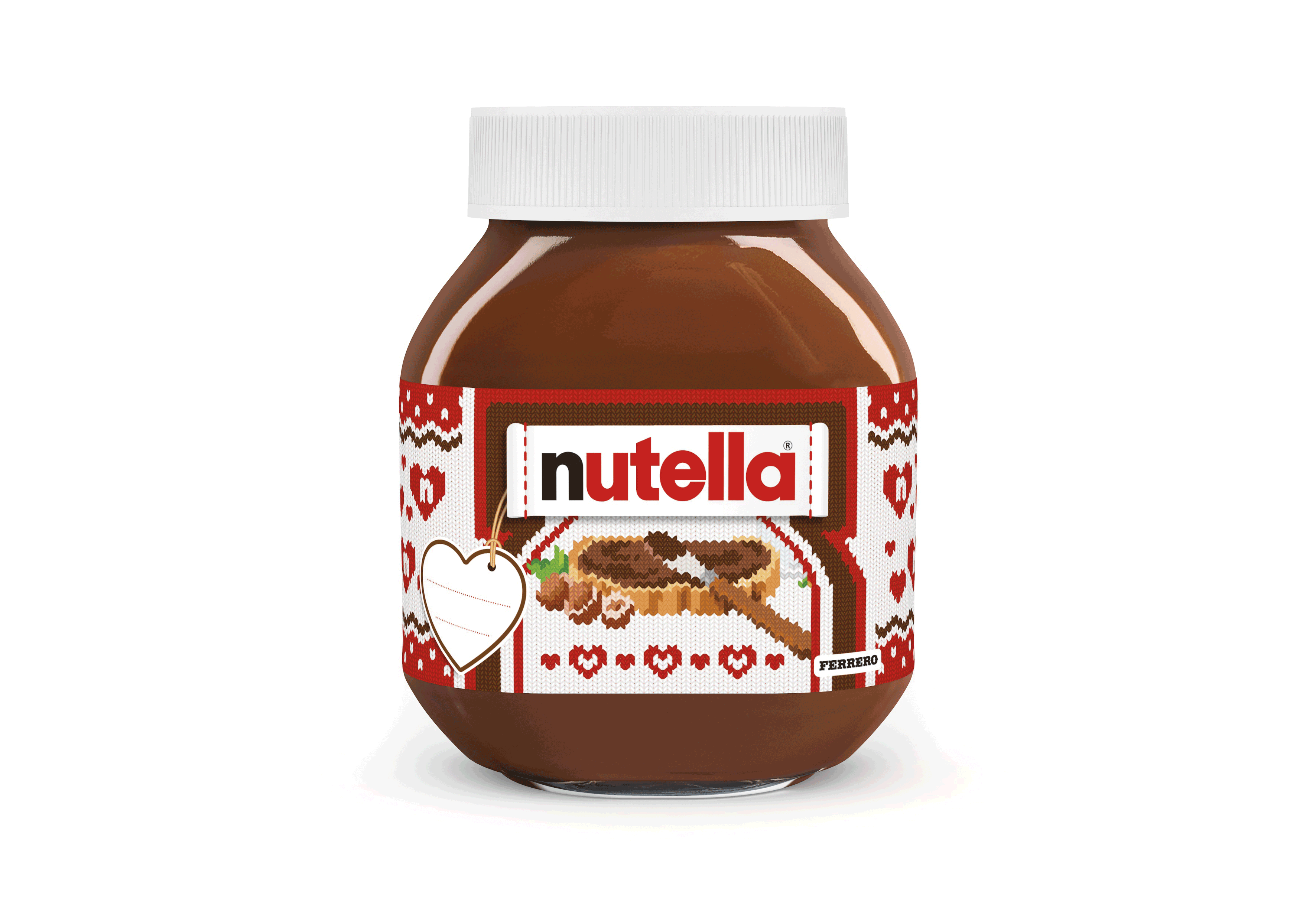 Nutella® 750g Diseño de tarro