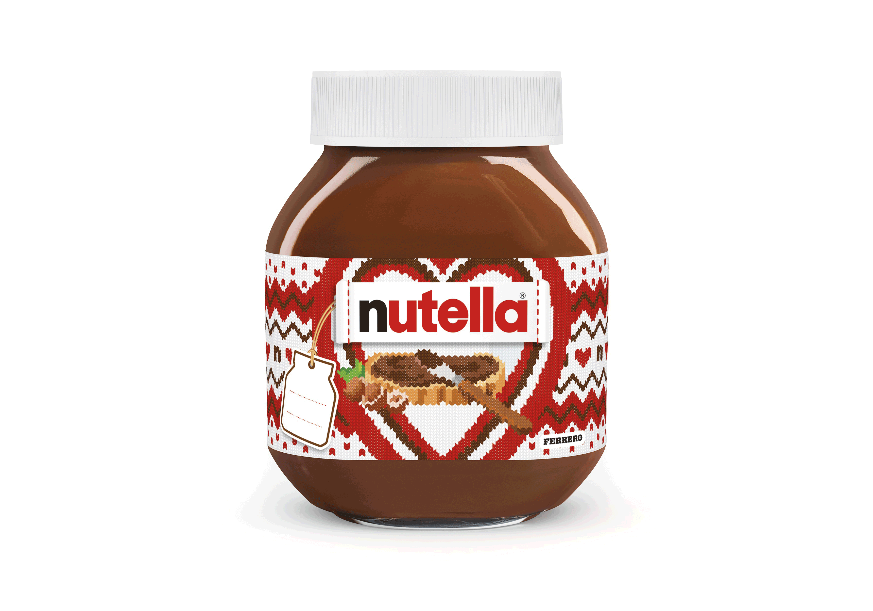 Nutella® 750g Diseño de corazón