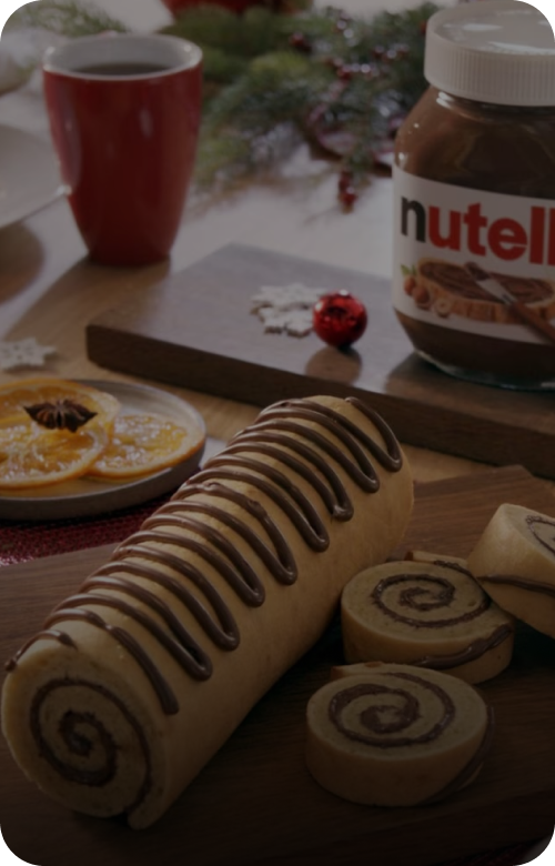 La bûche de Noël au Nutella