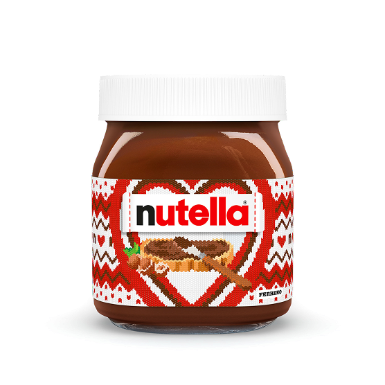 Nutella® 350g Heart pattern