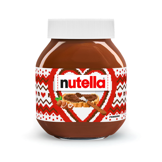 Nutella® 570g Jar pattern