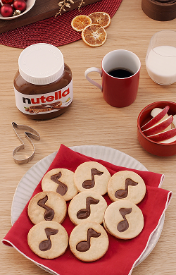 Christmas Note Cookies