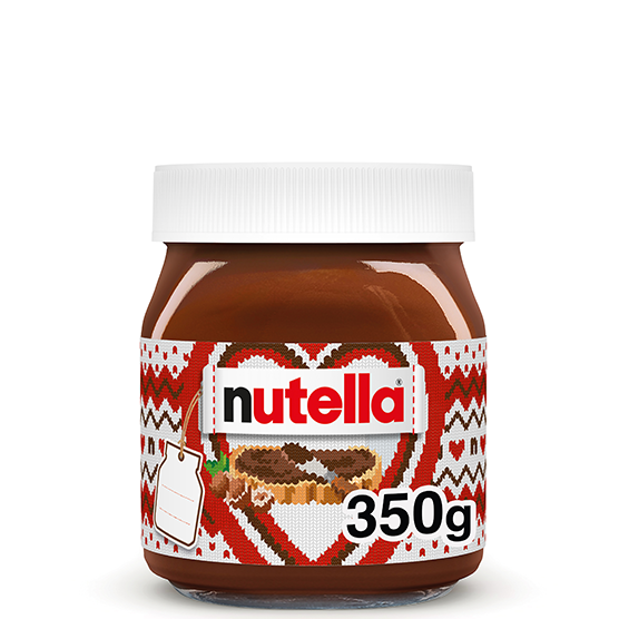 Nutella® 350g Heart pattern